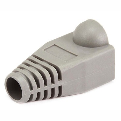50 Pcs Network RJ45 Cable Ends Plug Connector Cover Boots Cap Cat6