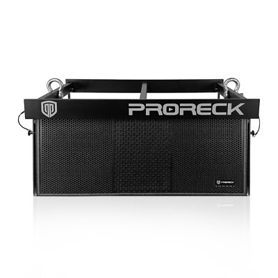RK RECK Dual 8'' Full Range 4000W Powered Line Array Speaker with flay case