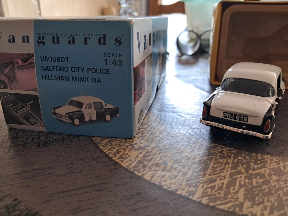 miniatures 1/43 VANGUARDS HILLMAN MINX III7 Police - Photo 3/4