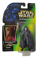 Star Wars Power of The Force Green Garindan Long Snoot Green Card