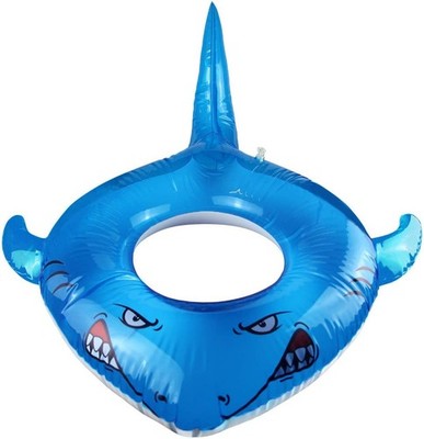 LAFALA Pool Floats Kids Shark Floaties Inflatable Pool Swim Lounger Raft Summ...