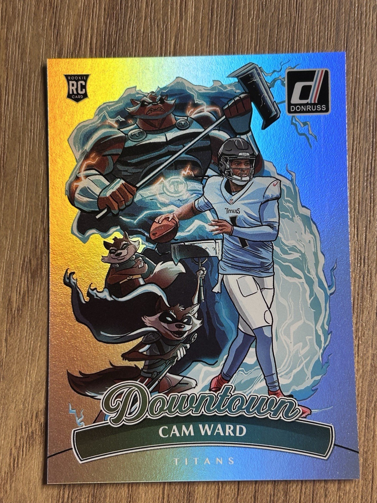 2025 Panini Donruss Downtown - Cam Ward #12