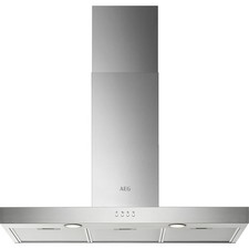 AEG DBX3950M Built In 90cm 3 Speeds Chimney Cooker Hood Stainless Steel C Rated