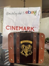 Harry Potter 25th Anniversary Hogwarts Briefcase Popcorn Tin Bucket Ships Now