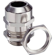 Wiska 10065034 Threaded Cable Gland M20 Brass Brass 50pcs