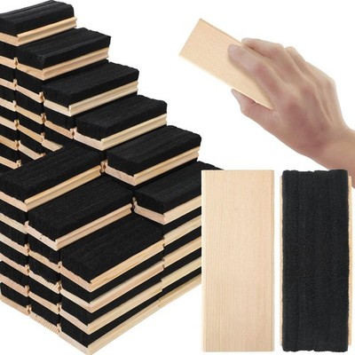 108 Pcs Felt Chalkboard Erasers Bulk Classroom Supplies Wooden Chalk Eraser f...