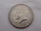 1969 D U.S. Silver Kennedy Half Dollar CP-16