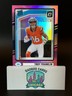 2024 Panini Donruss - Rated Rookie Troy Franklin #338 Optic Preview Pink...