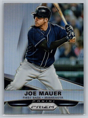Joe Mauer #85 2015 Panini Prizm card