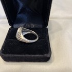 Michael Dawkins 925 Sterling Druzy Quartz Ring Size 9 — photo 2
