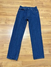 Vintage 90s Levis 501 Made In USA Wash Dark Denim Jeans 33x32 (31x32)