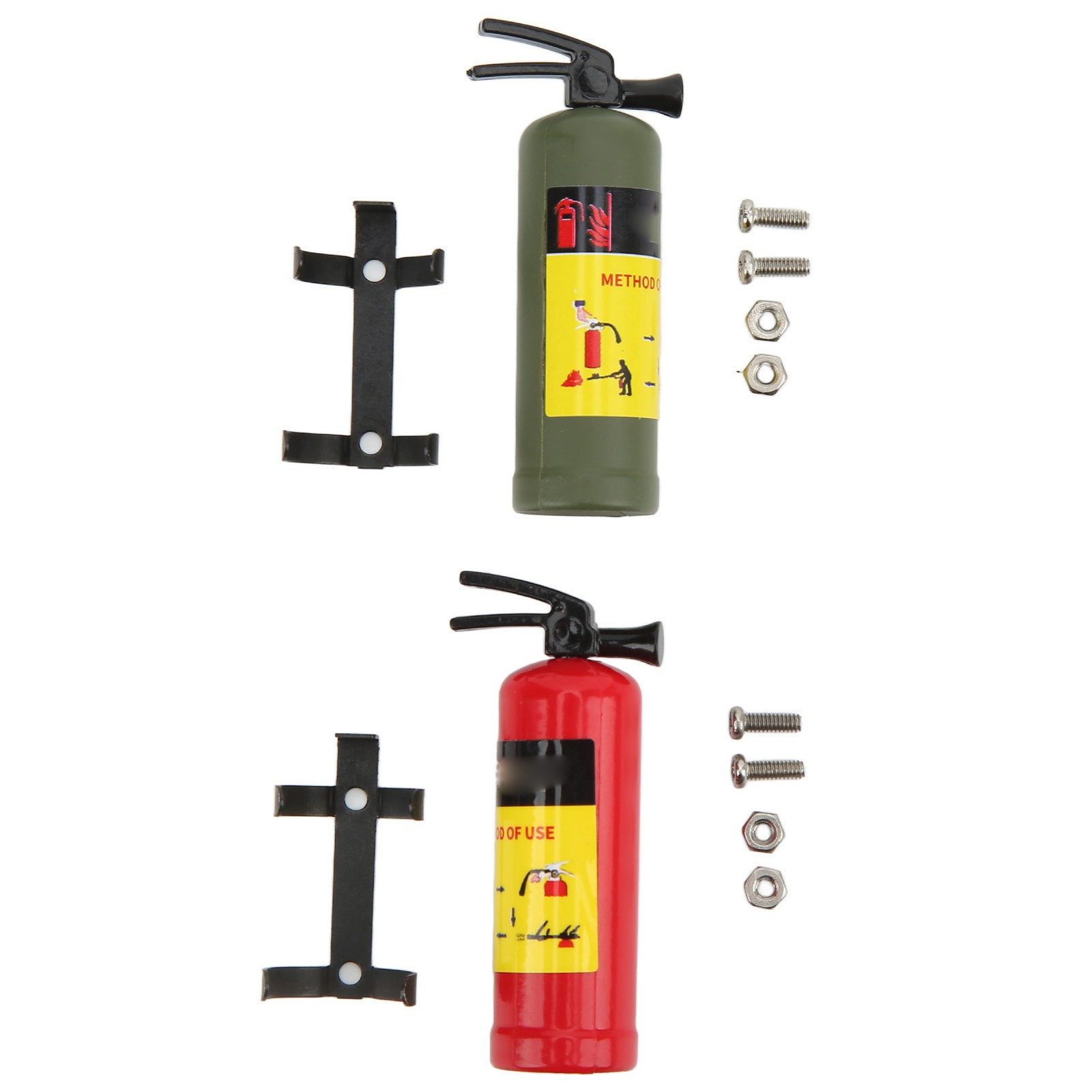 RC Car Simulated Fire Extinguisher Mini Decorative Extinguisher For AXIAL RC BJ