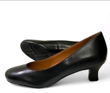 ARRAY Womens Flatter Low Heel Leather Dress P...