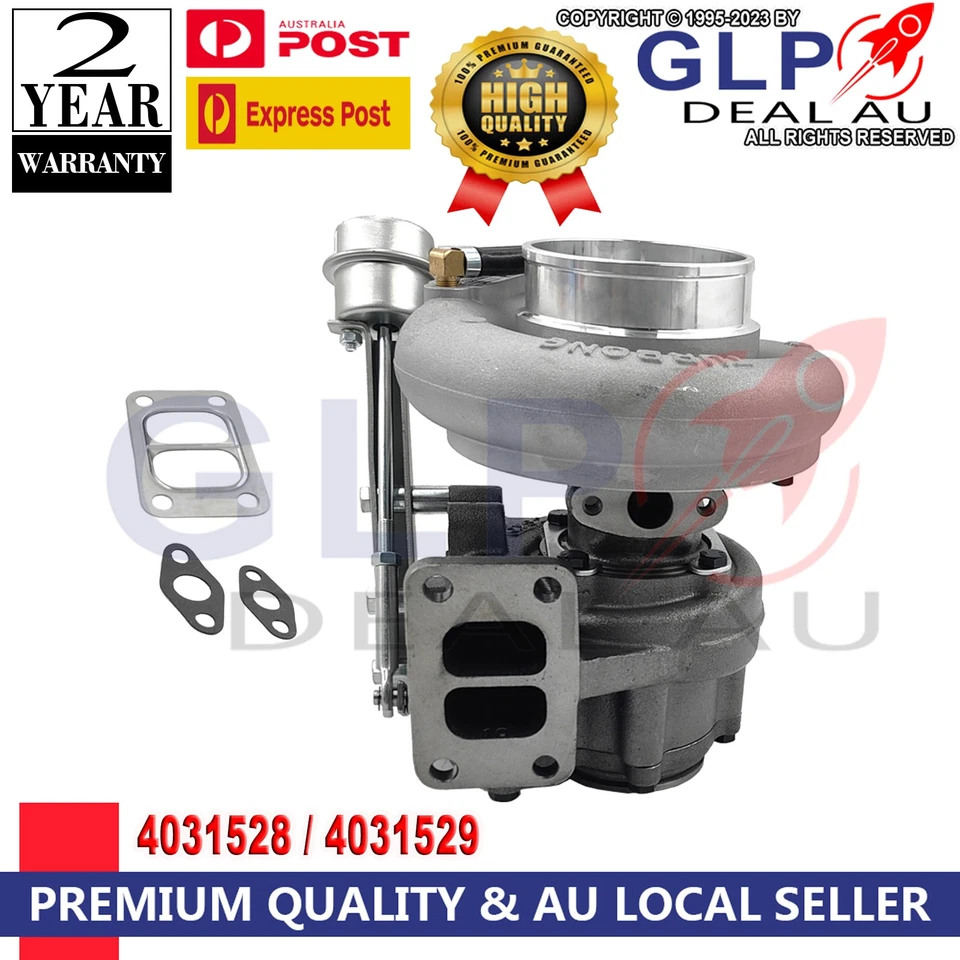 Performance Turbocharger For Cummins 6bt 12v/24v- HX35W- 4031528 OE Quality