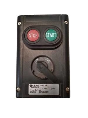 *NEW NO BOX* Cooper Crouse-Hinds GHG43 Series Ex Explosion Protected Control Sta
