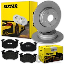 TEXTAR BREMSSCHEIBEN 247mm + BELÄGE HINTEN passend für PEUGEOT 206 306 + SAXO ZX