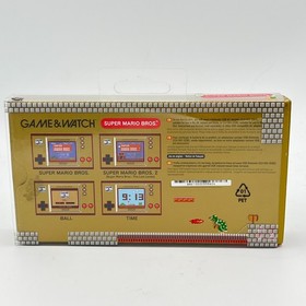 Nintendo Game & Watch Super Mario Console - Complete Beige/Red