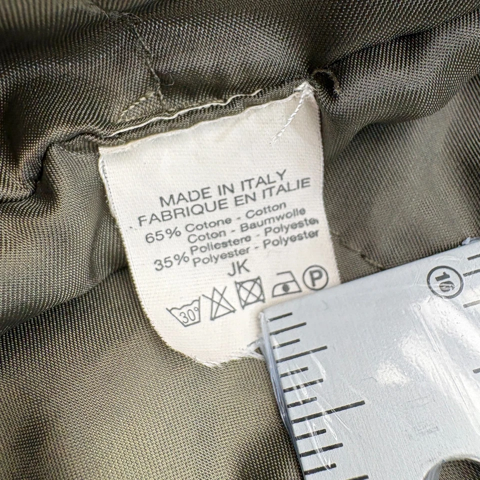 Jaqueta utilitária Brandy Melville feminina média militar Parka casaco italiano - Imagem 4 de 4