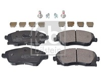 Febi Bilstein Bremsbelagsatz Scheibenbremse 16748 FüR Opel Corsa Meriva Combo
