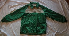 Vintage Pioneer Seed Corn Swingster Jacket Adult Large Green 70s Satin Bomber