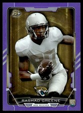 2015 BOWMAN RAINBOW PURPLE RASHAD GREENE #49 RC JACKSONVILLE JAGUARS 3750