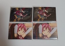 Madoka Magica Lottery Square Can Badge Kyoko Set of 4