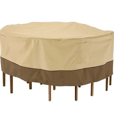 Classic Accessories 71912 Veranda Small Round Patio Table & Chair Set Cover