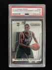 2013-14 Panini Prizm #290 Giannis Antetokounmpo RC Rookie Bucks PSA 10 OC01