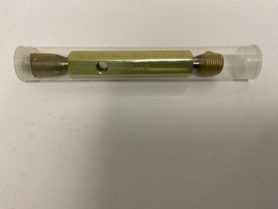 Rp 1/4  BSPP -15 ~Thread Pipe Plug Gage ~ Go  PD 12.197 mm NoGo PD 12.405mm