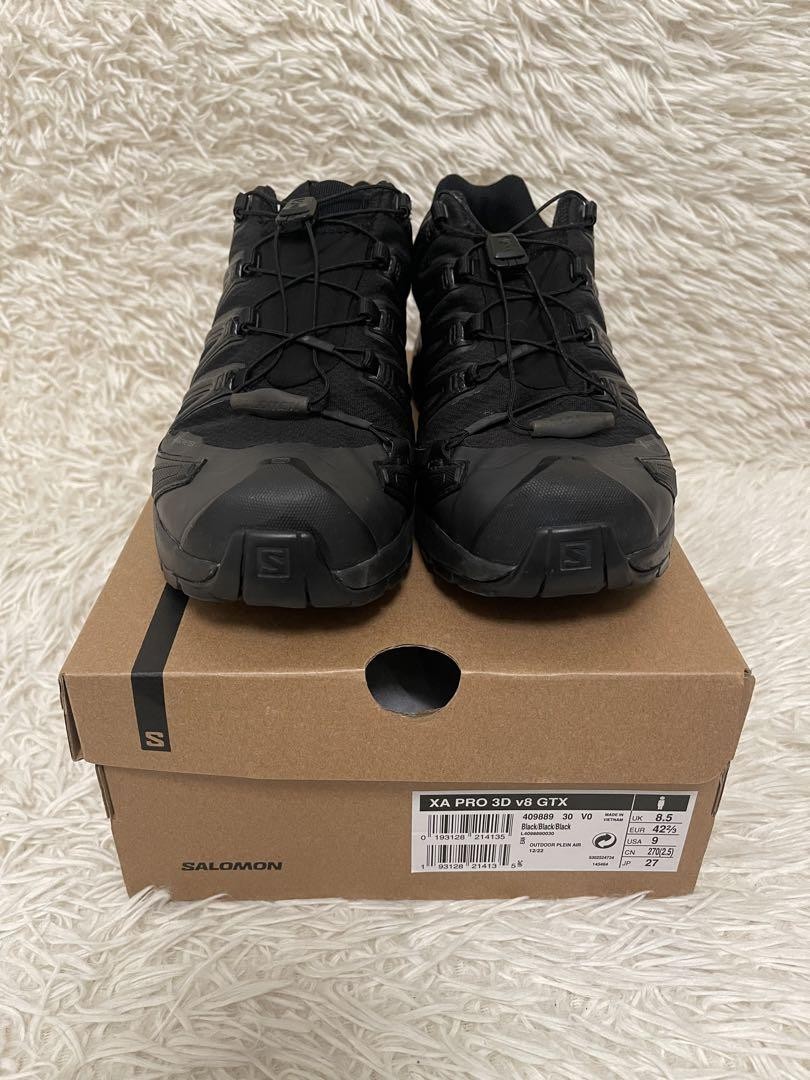 靴 SALOMON XA PRO 3D V8 GTX 27 GORETEX Men's Salomon XA PRO 3D GORE-TEX Hiking Shoe – Jesse Brown's