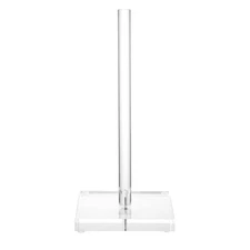 Antimbee Transparent Acrylic Paper Towel Stand Holder, Freestanding Tabletop ...