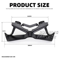 MT-09 Front Downforce Naked Frontal Spoilers For YAMAHA MT 09 MT09 SP 2017-2020