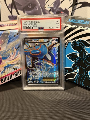 Kyogre-EX graded PSA 7 for sale on eBay
