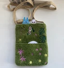 Ghibli  My Neighbor Totoro Reversible Shoulder Bag Green