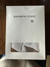 Bamboo Crew Socks 8-Pack Size M Medium Moisture Wicking Soft Breathable