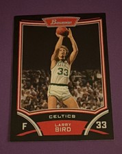 Bowman 2008-09 Draft Picks & Stars Larry Bird #109 Boston Celtics Basketball