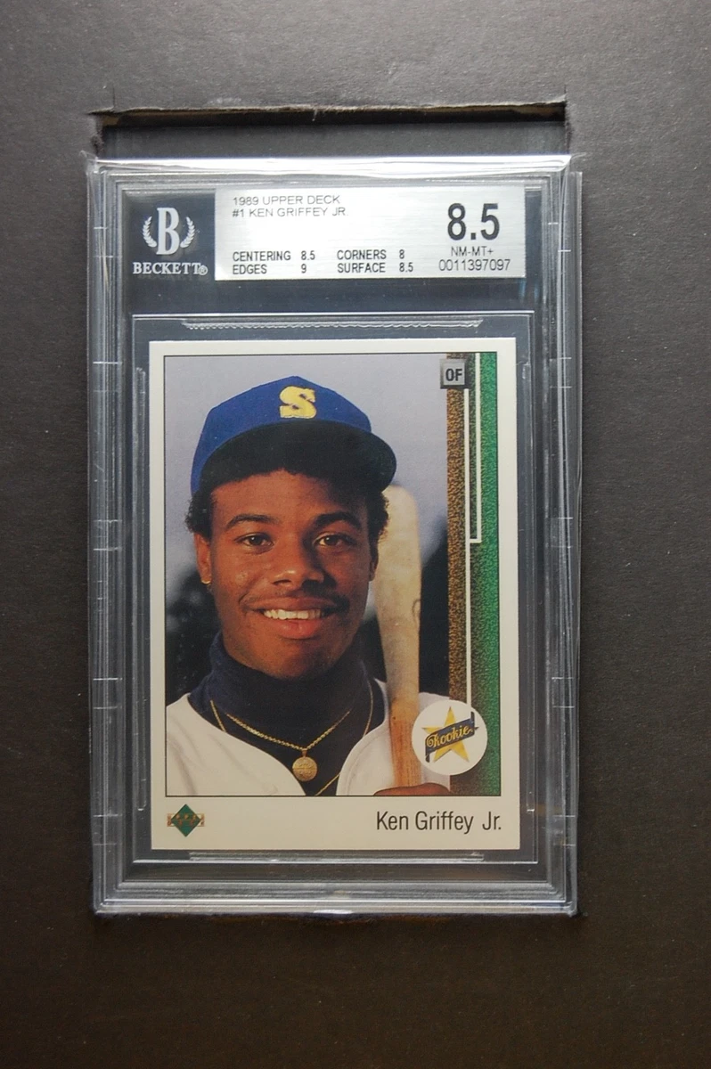 Upper Deck Ken Griffey Jr Baseball 8.5 Graded Rookie Sports Trading Cards &  Accessories for sale
