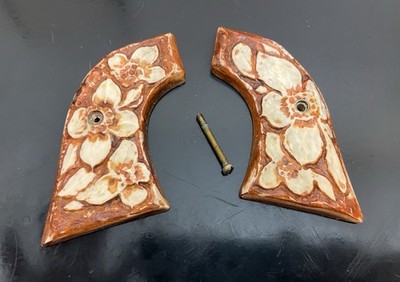 Ruger Blackhawk Carved Elk Stag Grips