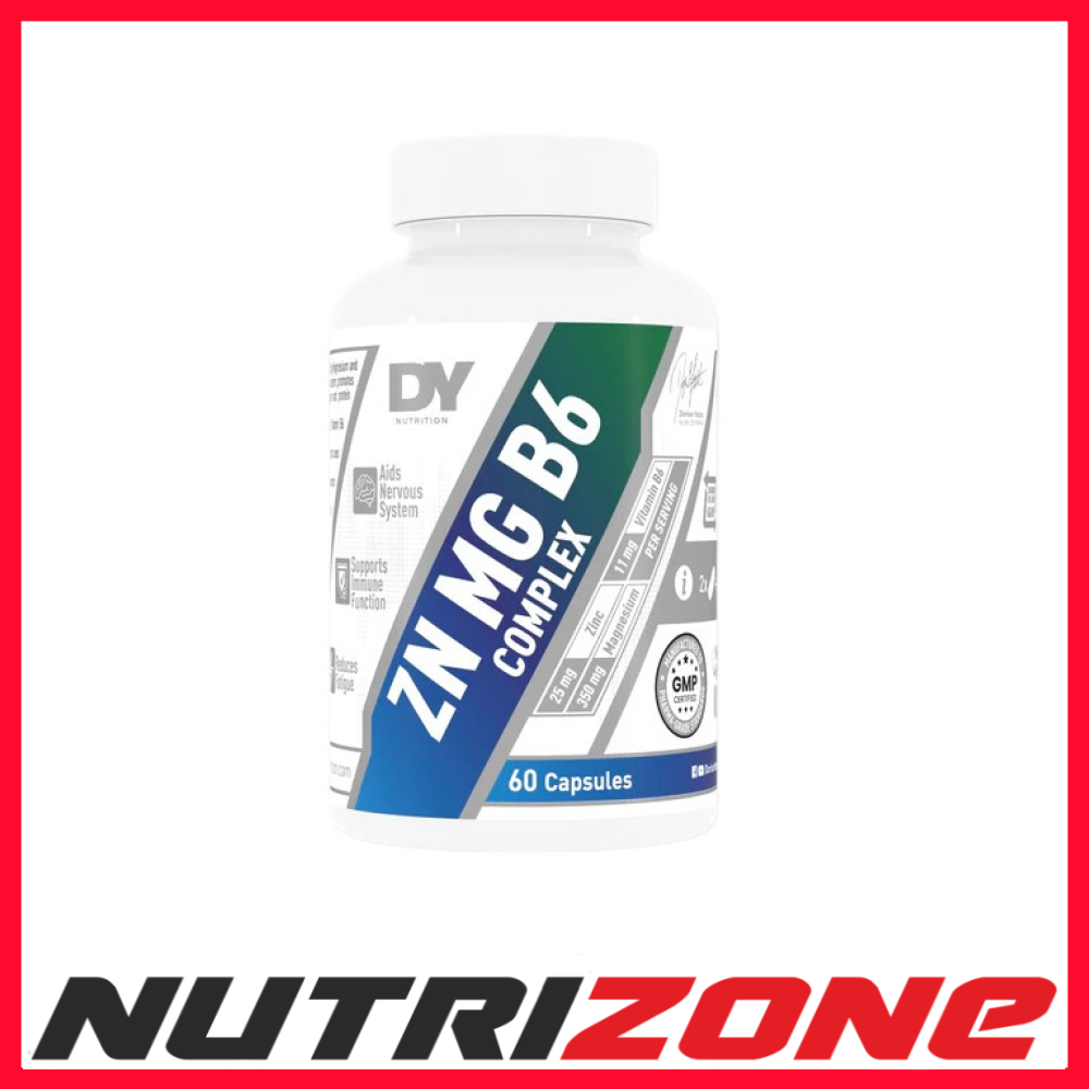 Dorian Yates Zn Mg B6 Complex Natural Testo Booster- 60 caps