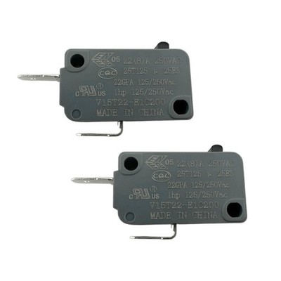 2x Honeywell V15T22-E1C200 Limit Micro Switch 22A 125/250VAC Normally Closed