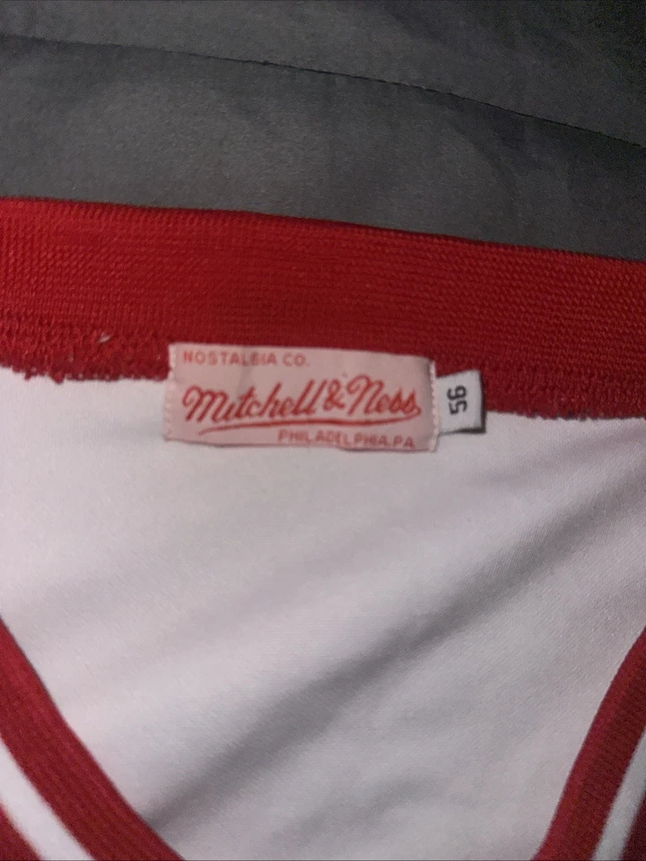 Camiseta deportiva Mitchell & Ness Pete Rose #14 1976 Cincinnati Reds auténtica para hombre talla 56 Foto 3 de 4