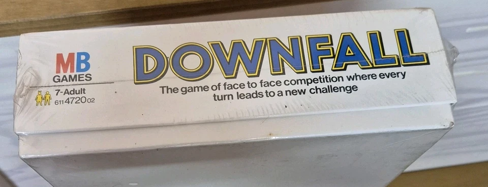Vintage Downfall Board Game 1977 Long Box Edition MB Games New Sealed - Image 4 of 4