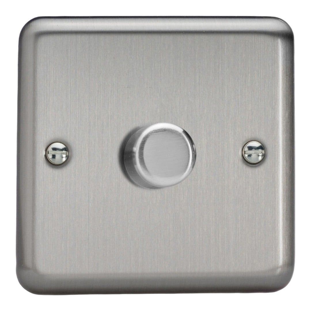 Varilight JSS1 Classic Matt Chrome 1 Gang V-Pro Companion Controller