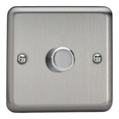Varilight JSS1 Classic Matt Chrome 1 Gang V-Pro Companion Controller