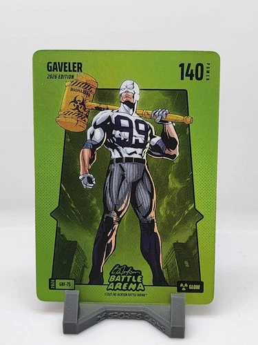 2026 Bo Jackson Battle Arena Gaveler Green Battle Foil Glow #GBF-73