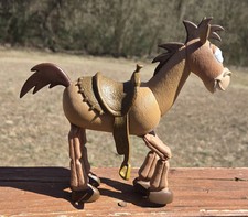 Vtg 1996 Disney Pixar Toy Story Bullseye Horse Galloping Legs Action Figure 7"