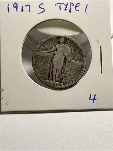 Quarter 1917 S type 1
