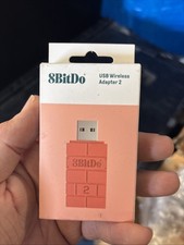 Image of 8Bitdo USB Wireless Adapter 2 for Nintendo Switch Brown Brick Classic Edition B8
