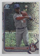 2022 Bowman Chrome Prospects Speckle Refractor 41/299 Eddys Leonard #BCP-229 1u6