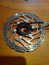 Shimano SM-RT30 S Center Lock Disc Brake Rotor 160mm Silver/Black w/lock ring